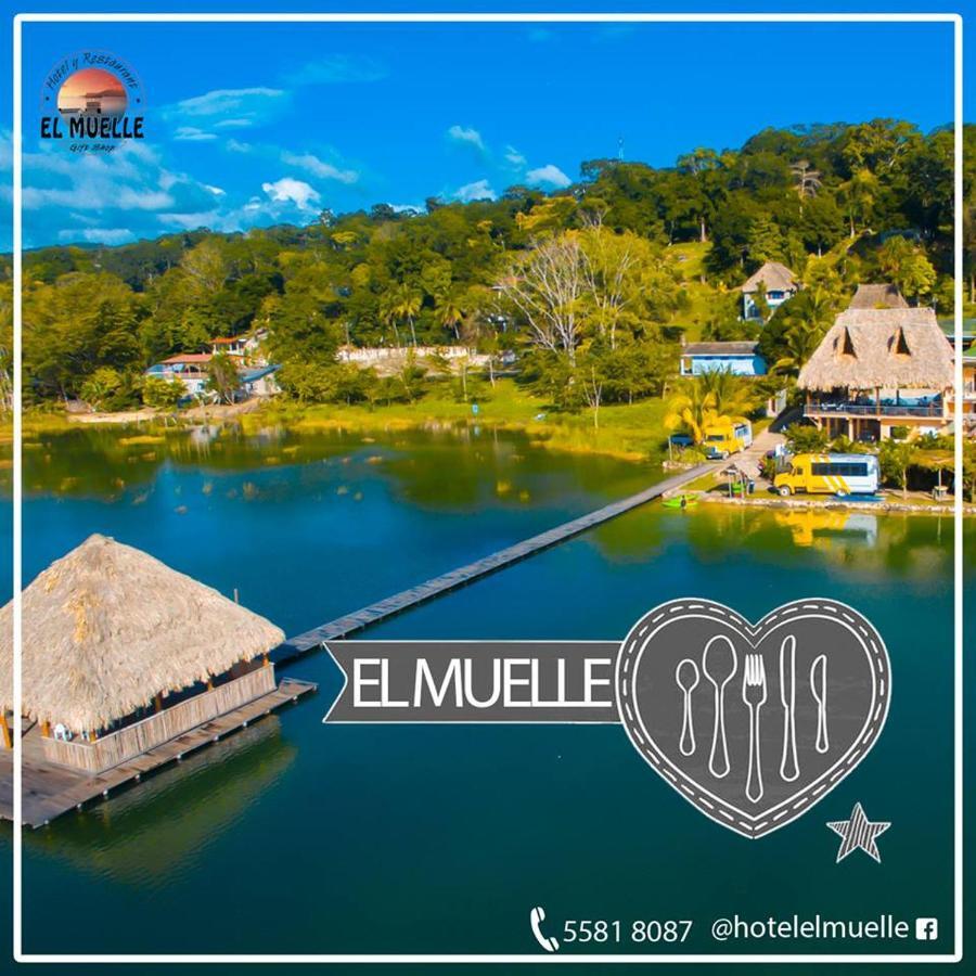 Hotel Y Restaurante El Muelle El Remate Εξωτερικό φωτογραφία